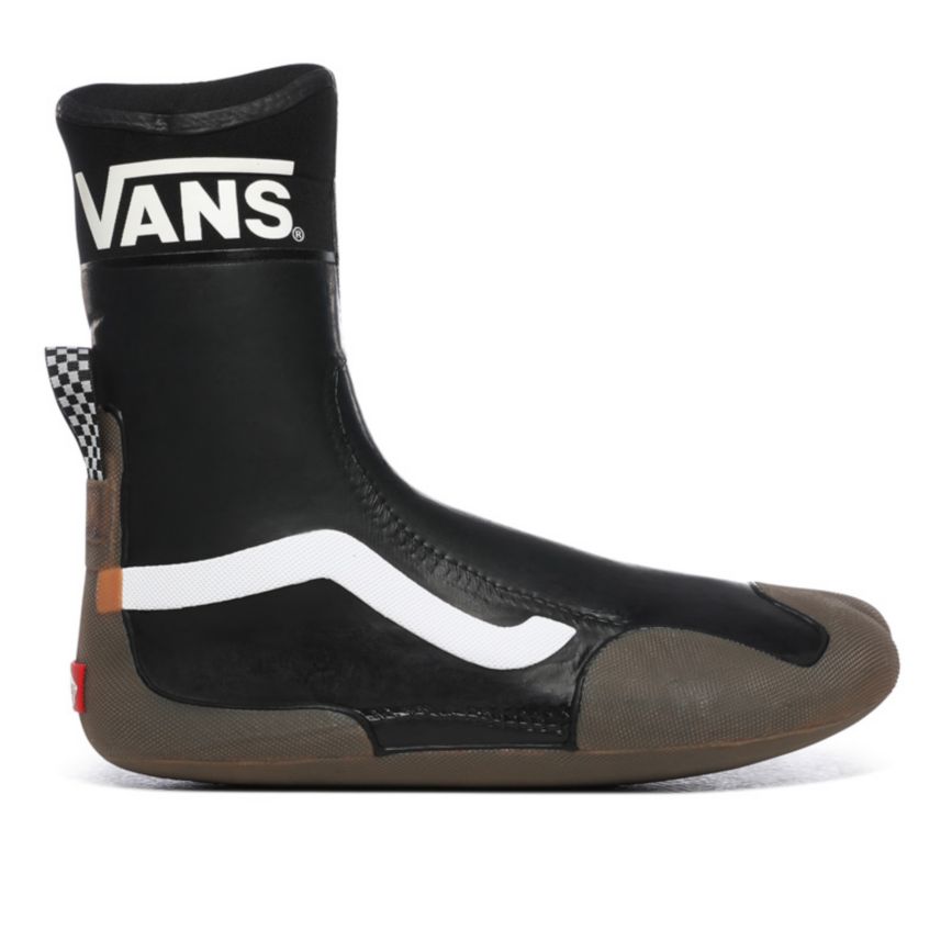 Vans Surf Boot 2 Hi Dam Svarta - Vans Surf Skor Storleksguide (CMNGH4156)